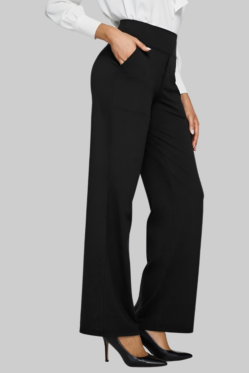 Pantalón Elara | Tiro Alto y Pierna Ancha