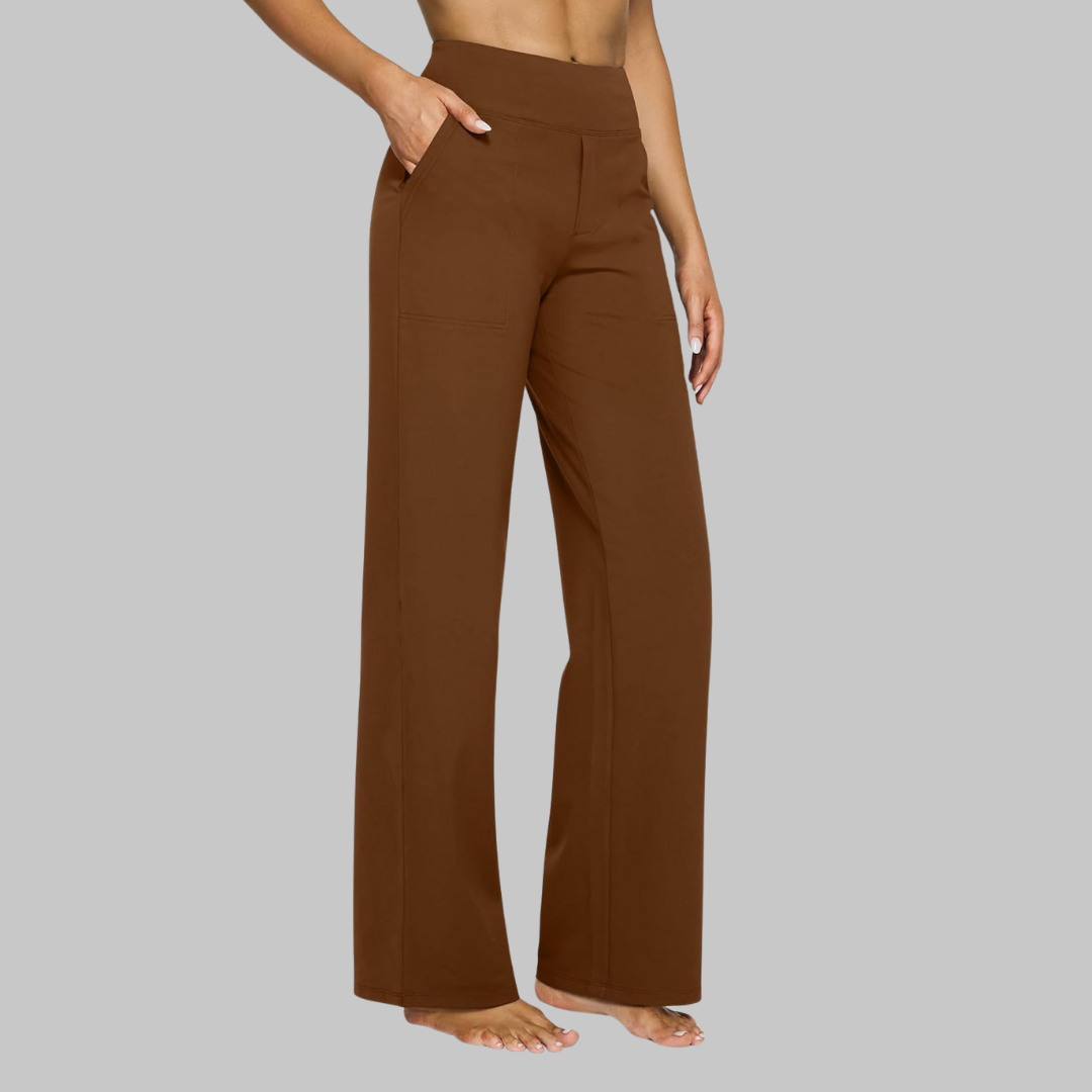 Pantalón Elara | Tiro Alto y Pierna Ancha