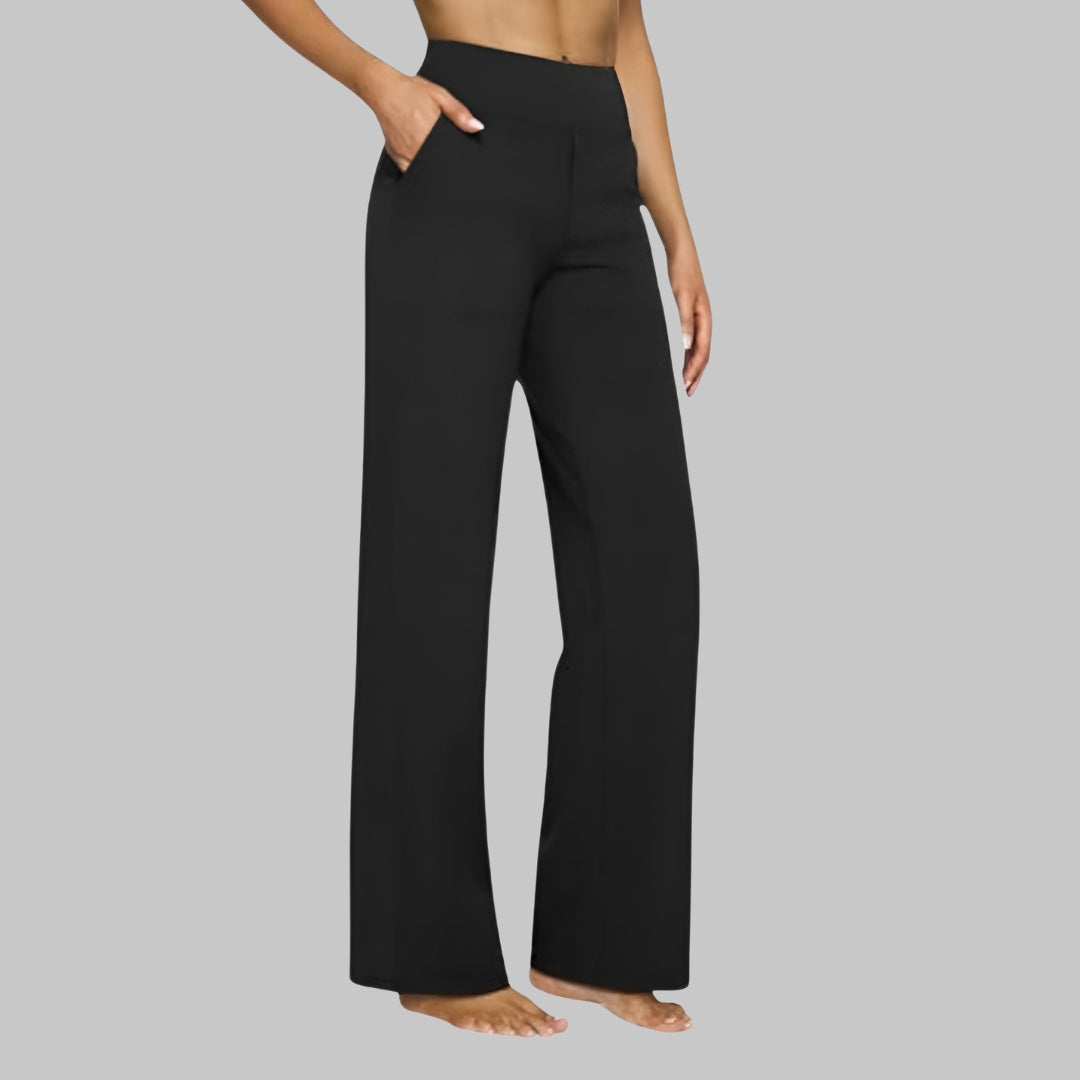 Pantalón Elara | Tiro Alto y Pierna Ancha