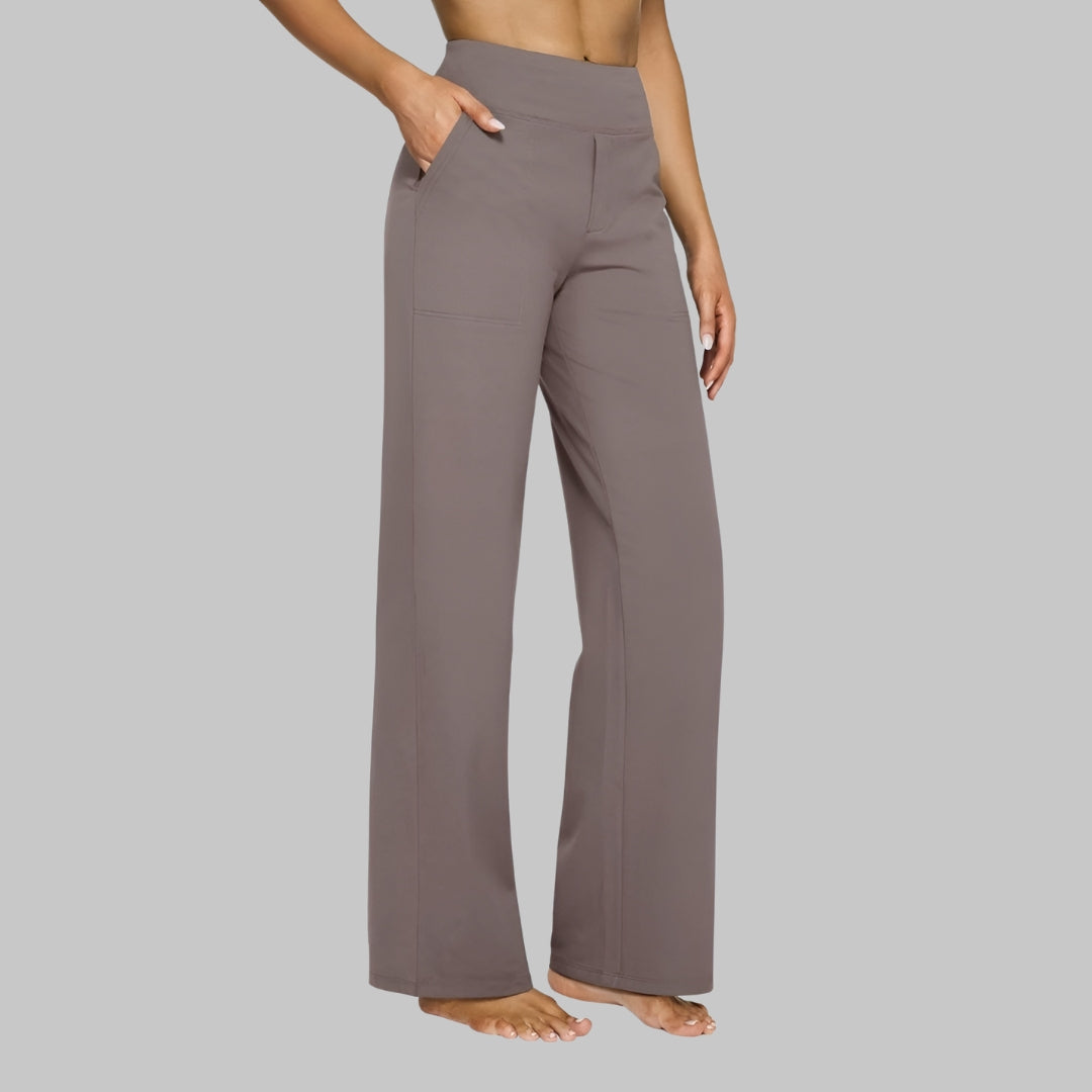 Pantalón Elara | Tiro Alto y Pierna Ancha