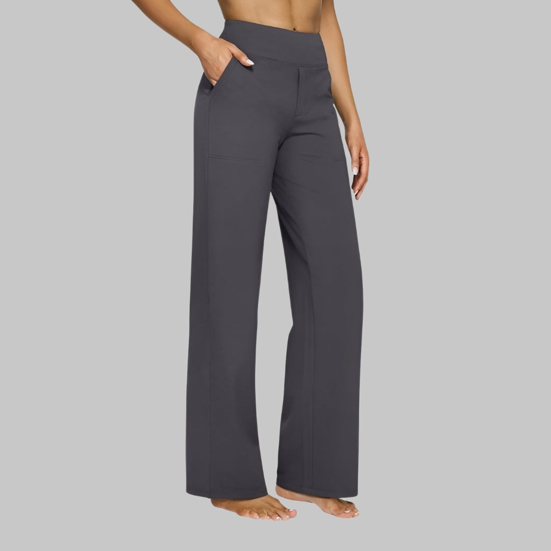 Pantalón Elara | Tiro Alto y Pierna Ancha