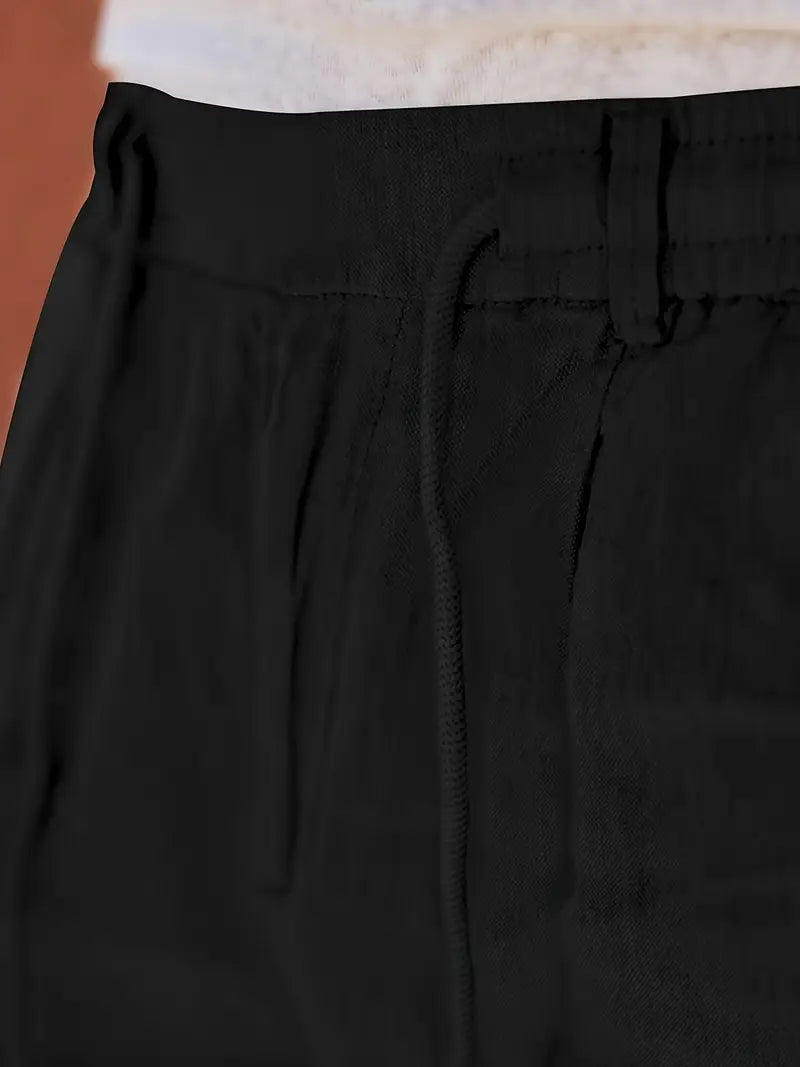 Pantalón Levante | Lino con Pinzas y Cintura Ajustable