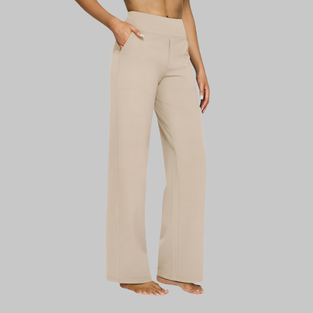 Pantalón Elara | Tiro Alto y Pierna Ancha