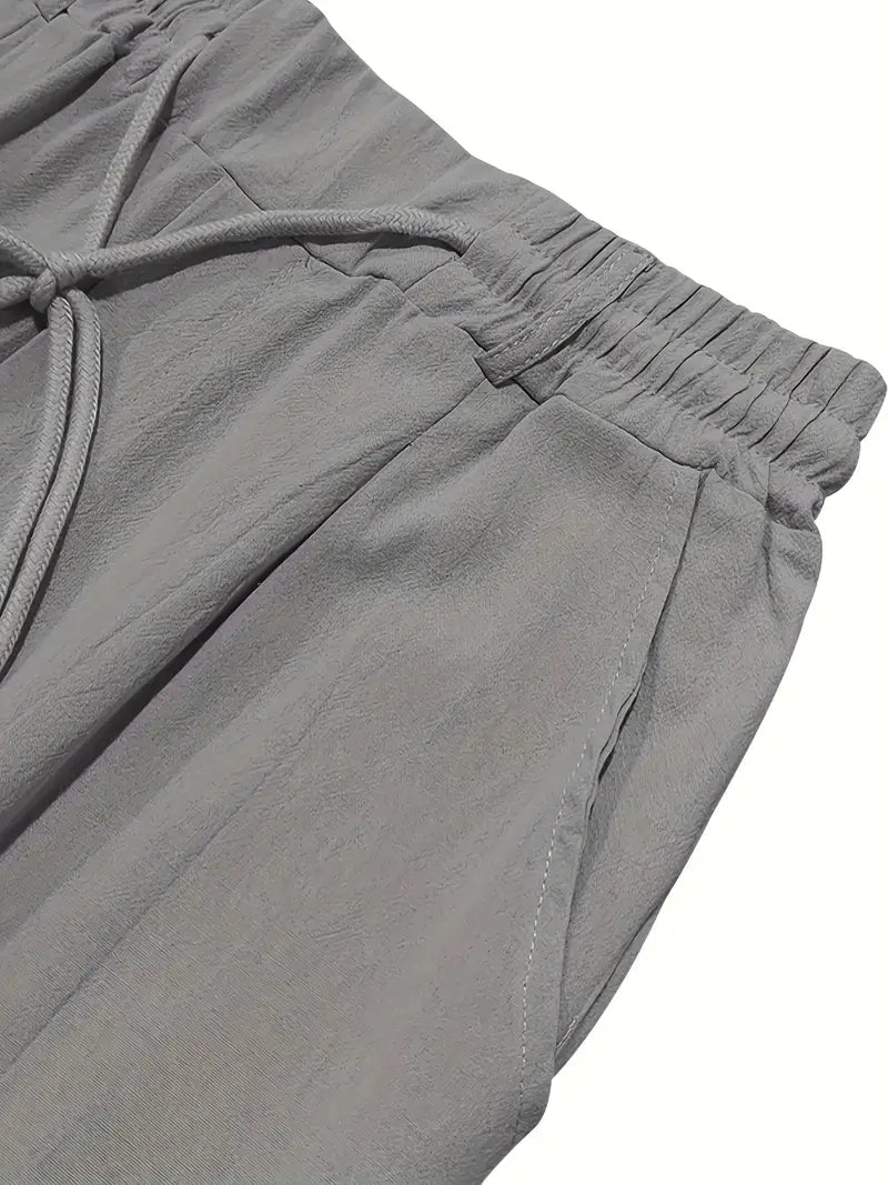 Pantalón Levante | Lino con Pinzas y Cintura Ajustable