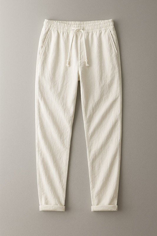 Pantalón Capri | Lino 100% Natural de Corte Elegante