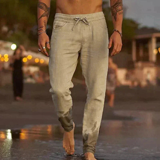 Pantalón Amalfi | Lino Ligero de Corte Relajado