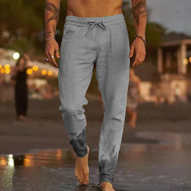 Pantalón Amalfi | Lino Ligero de Corte Relajado