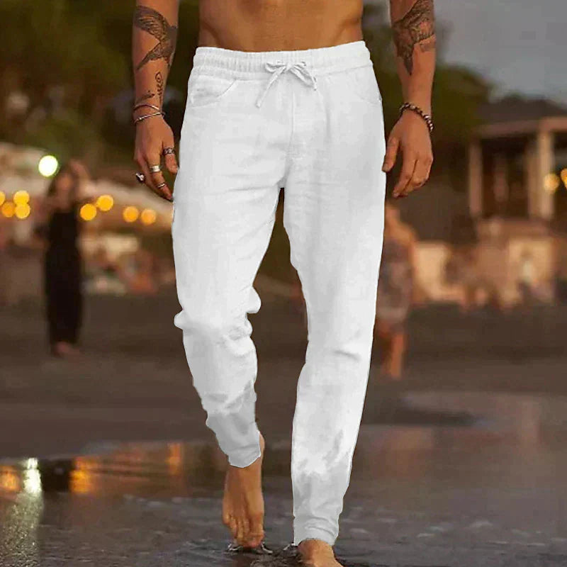 Pantalón Amalfi | Lino Ligero de Corte Relajado