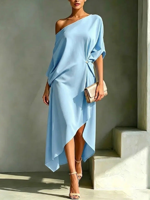 Verisa– Vestido elegante asimétrico