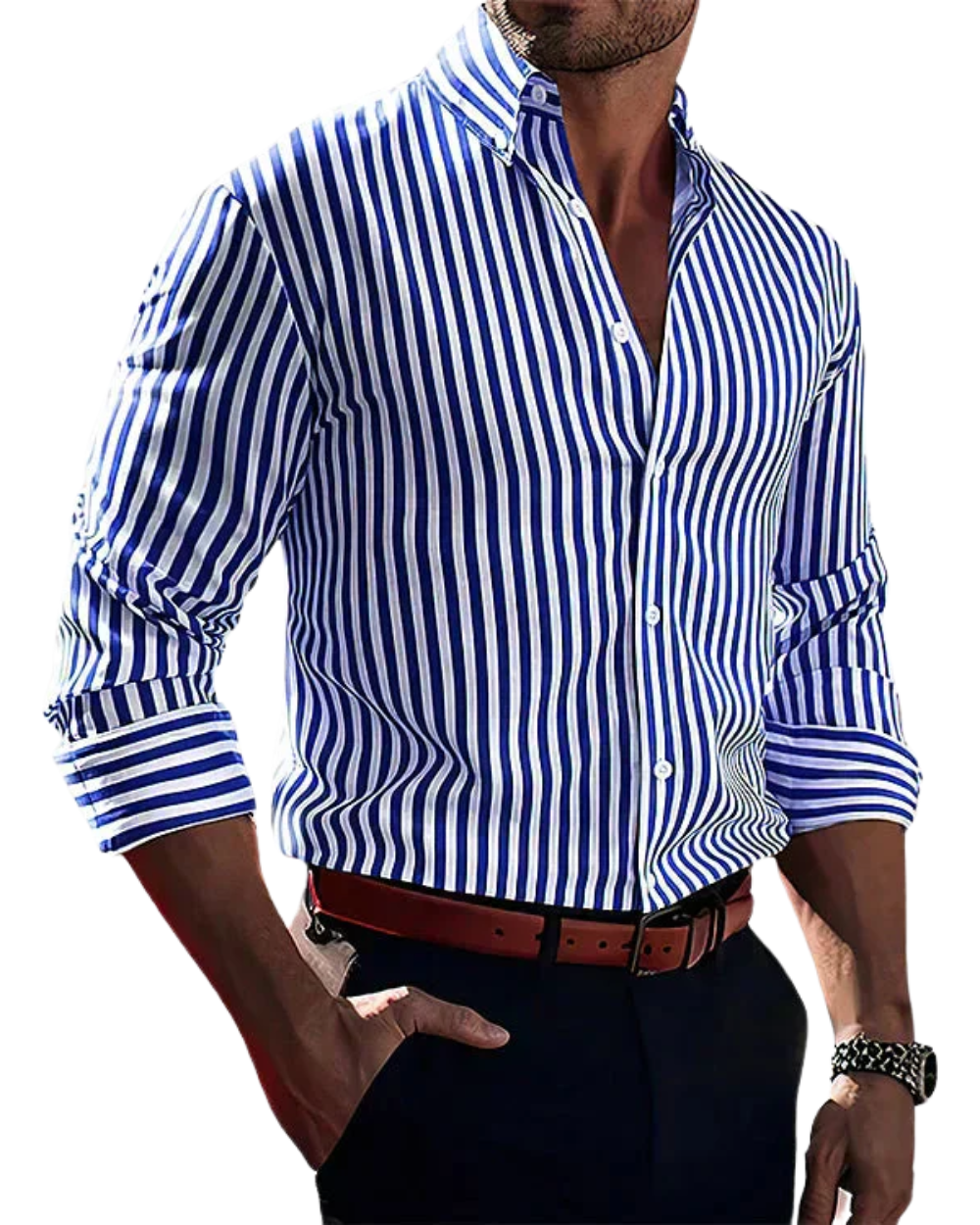Adrián | Camisa de rayas slim fit