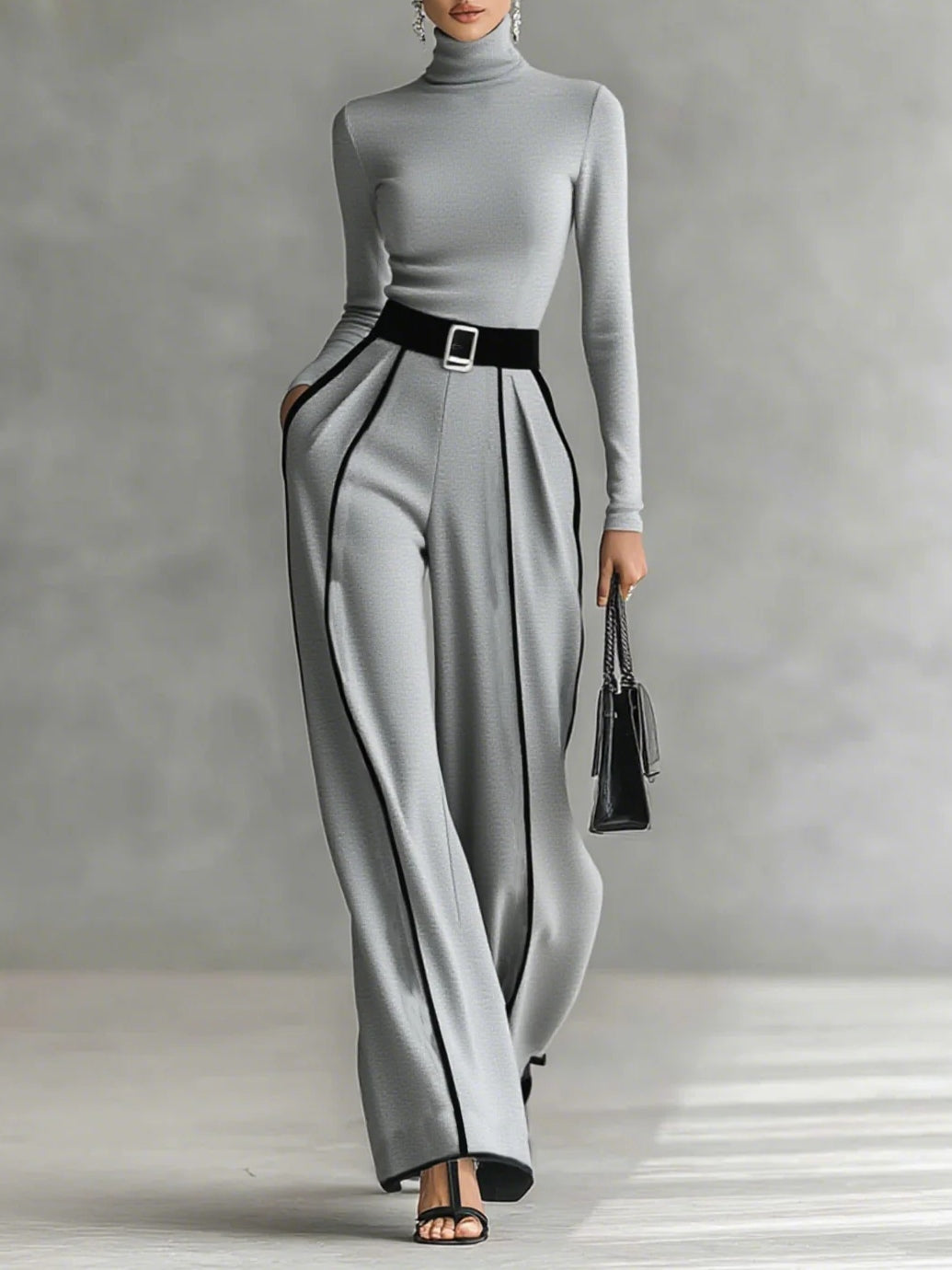 Emmy | Conjunto de dos piezas de elegancia esculpida