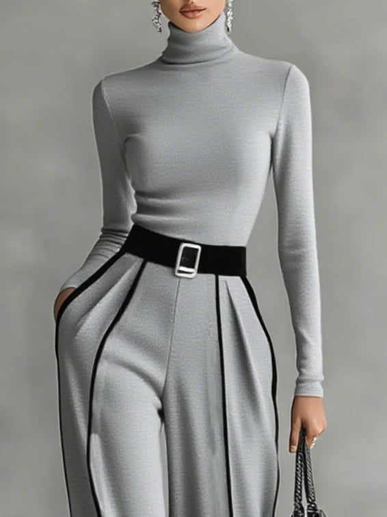 Emmy | Conjunto de dos piezas de elegancia esculpida