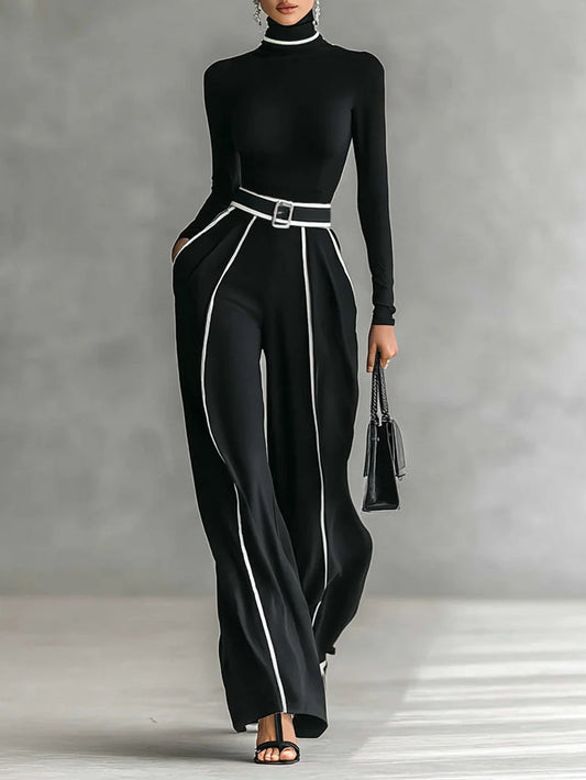 Emmy | Conjunto de dos piezas de elegancia esculpida