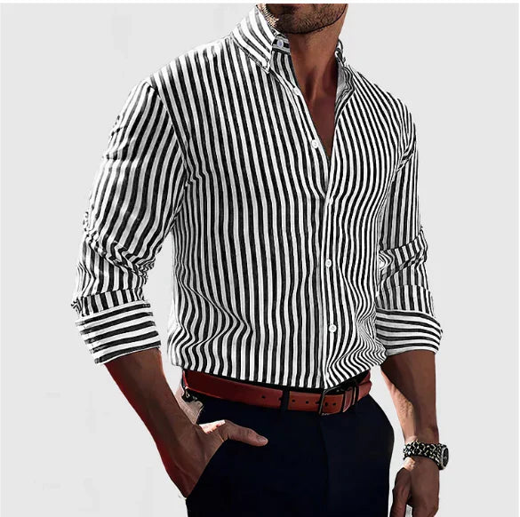 Adrián | Camisa de rayas slim fit