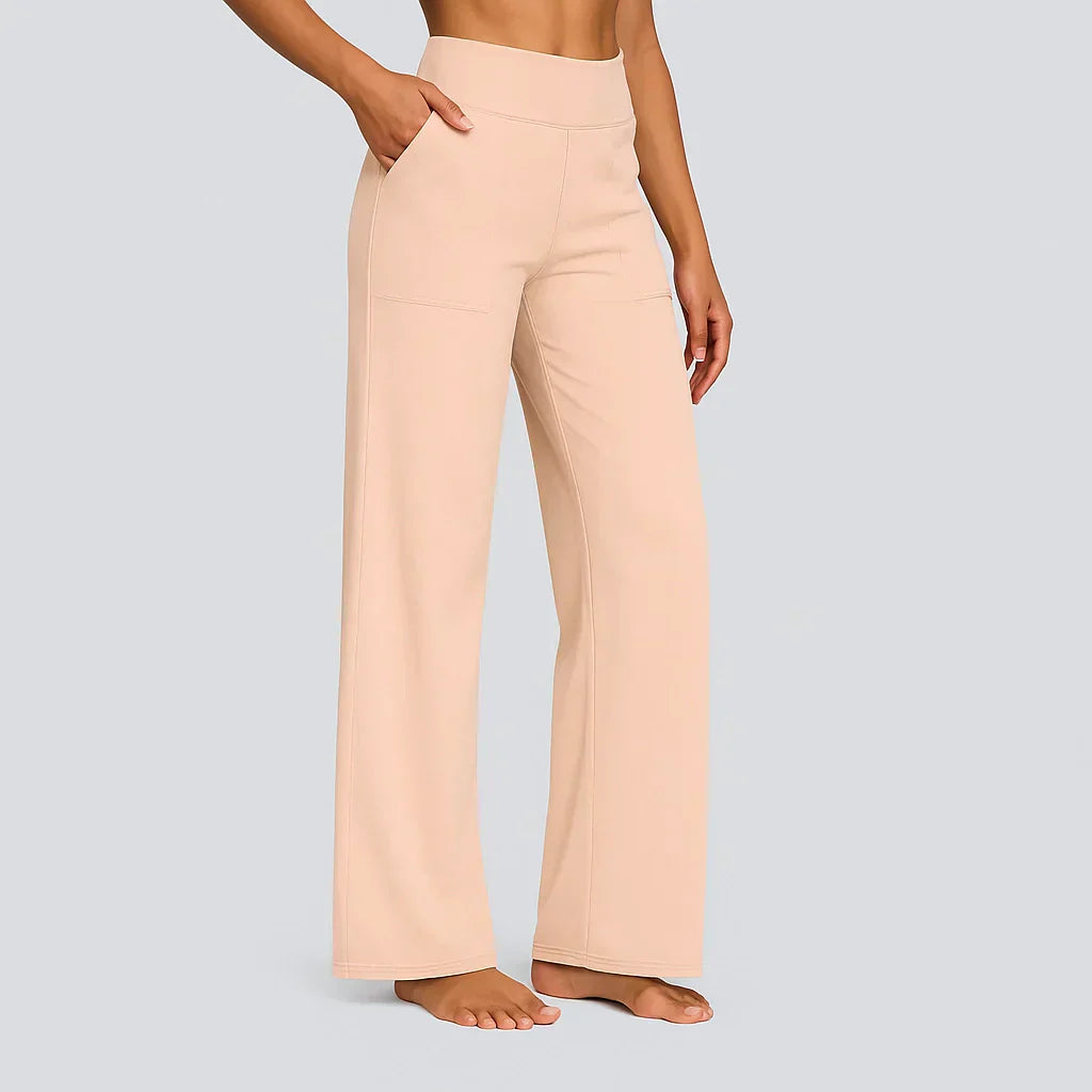 Pantalón Elara | Tiro Alto y Pierna Ancha